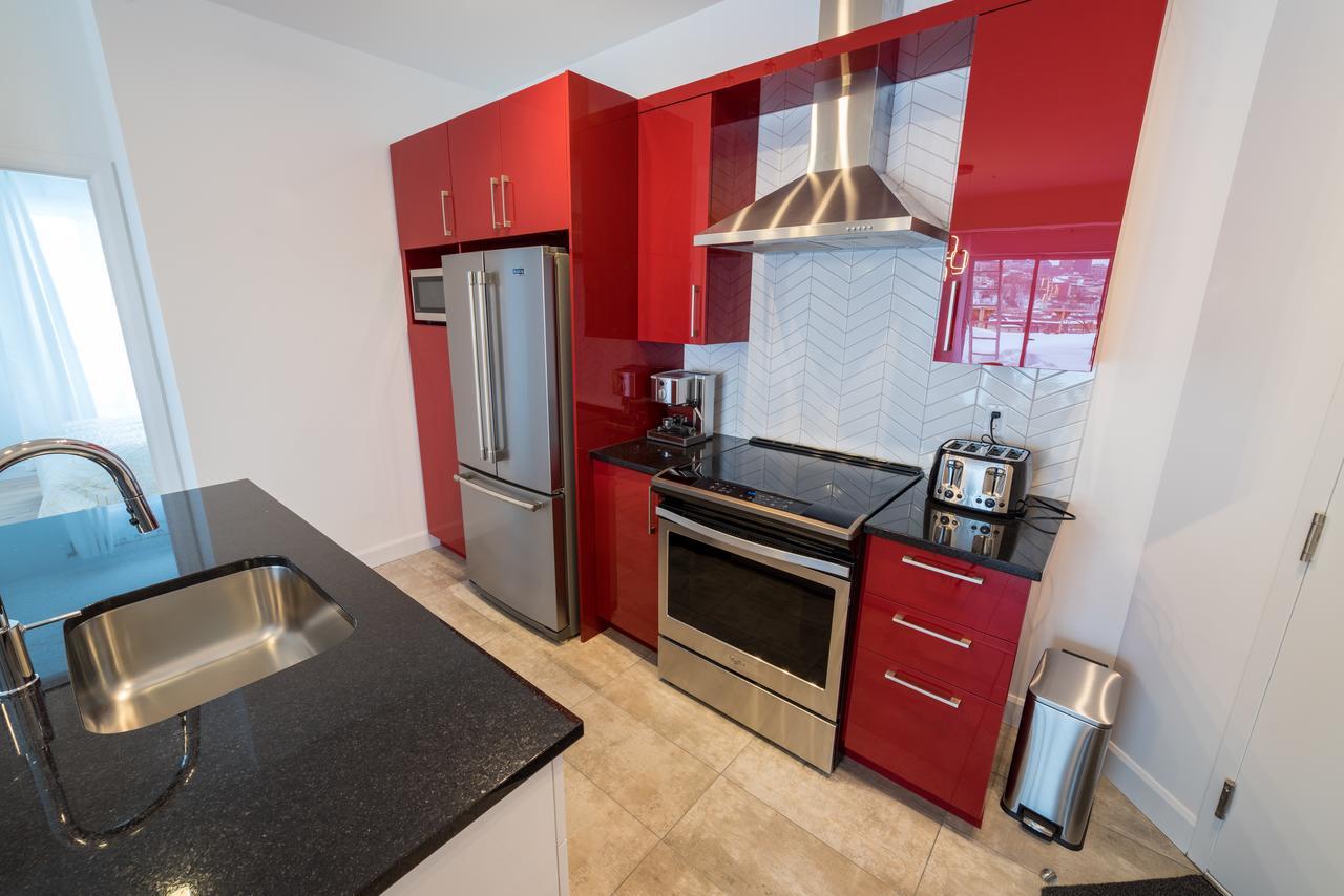 Appartement Aux Havres Urbains - Le Penthouse du Kameleon à Ville de Québec Extérieur photo