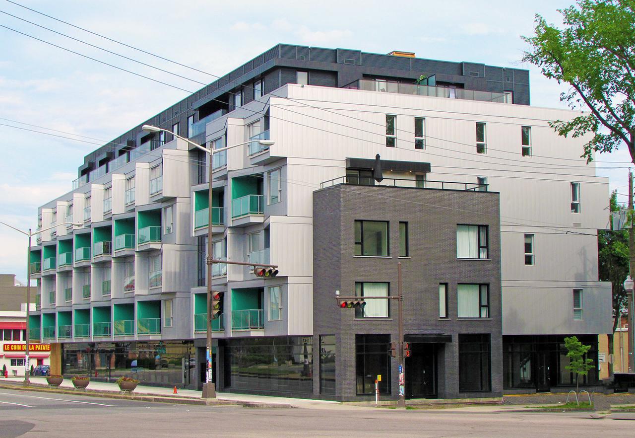 Appartement Aux Havres Urbains - Le Penthouse du Kameleon à Ville de Québec Extérieur photo