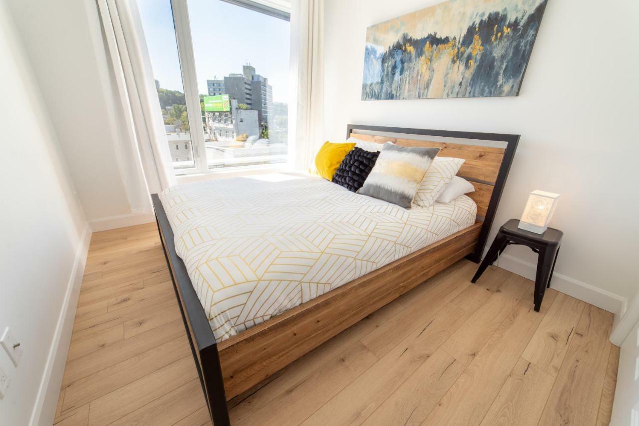 Appartement Aux Havres Urbains - Le Penthouse du Kameleon à Ville de Québec Extérieur photo
