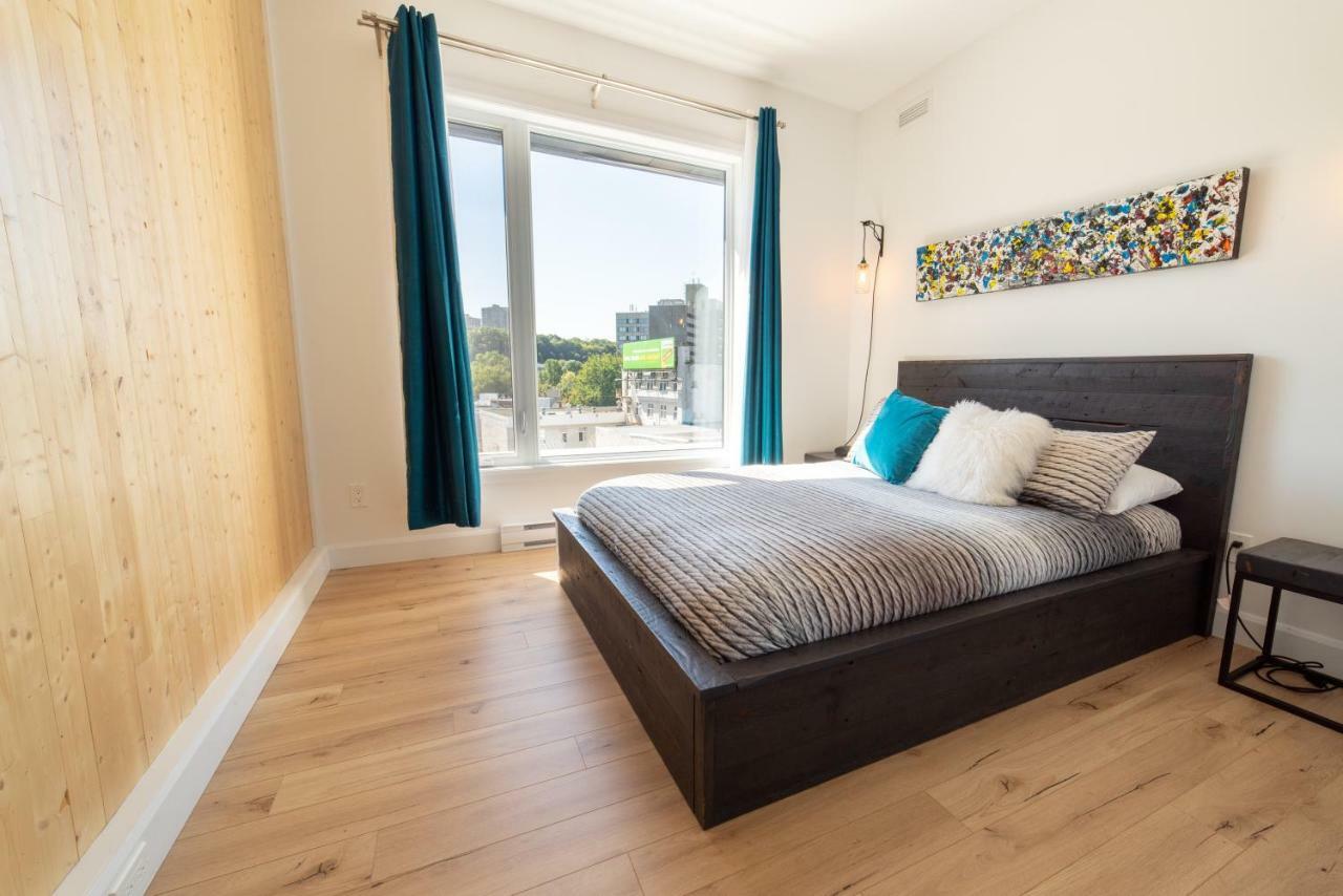Appartement Aux Havres Urbains - Le Penthouse du Kameleon à Ville de Québec Extérieur photo